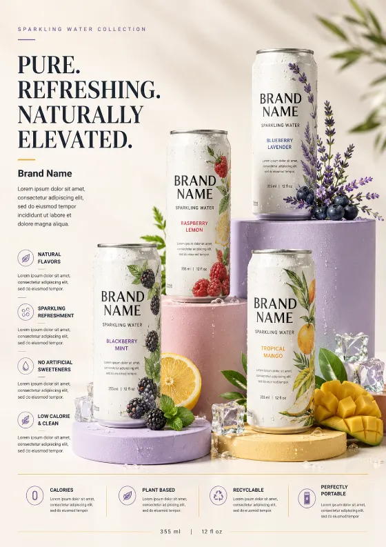product design with studio, shown in a poster-style visual layout