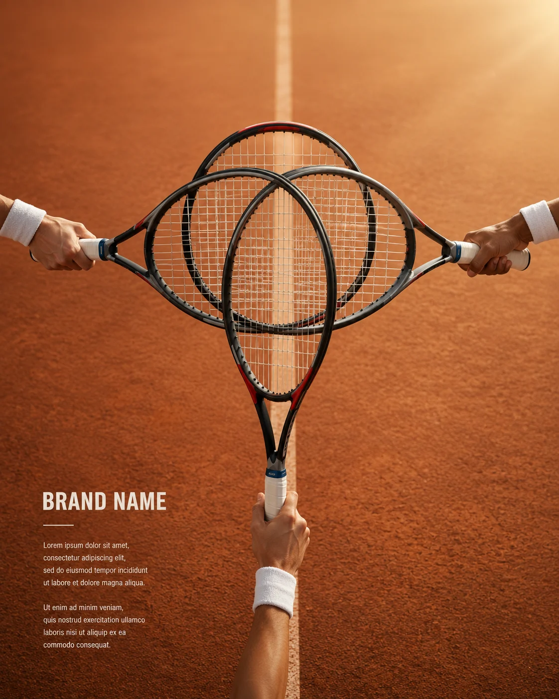 poster design with branding poster, shown in a poster-style visual layout