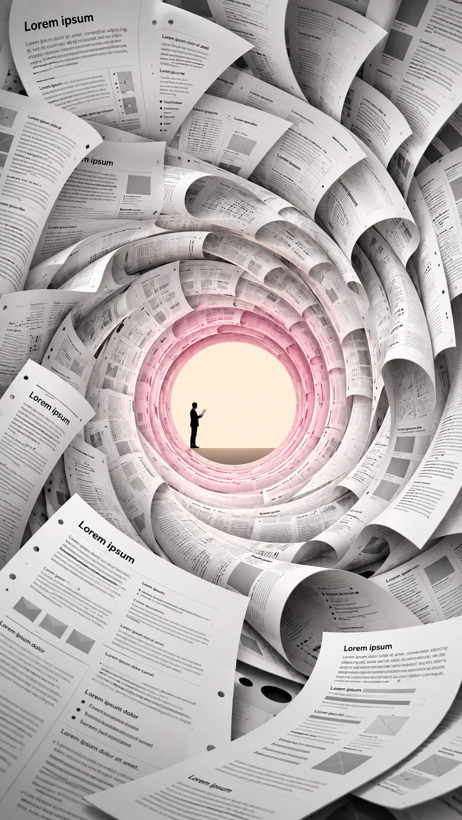 person design with poster typography, shown in a poster-style visual layout