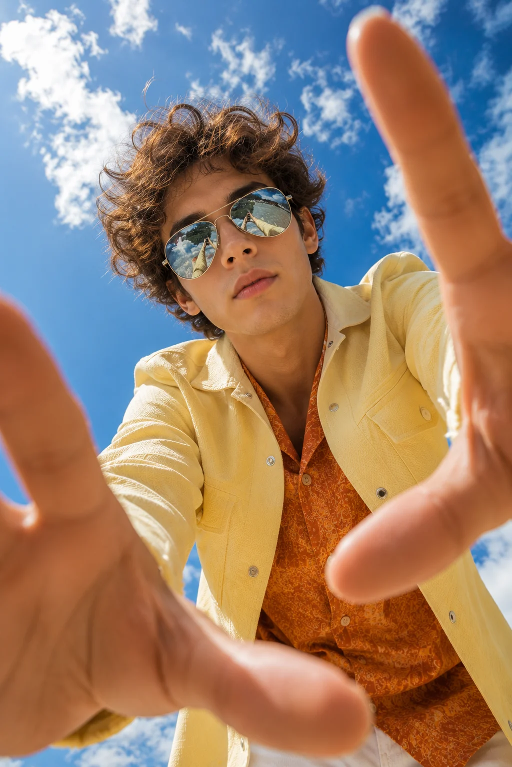 fashion portrait, shown with editorial photo styling
