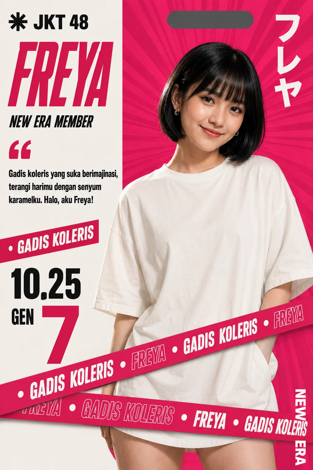 woman design with studio, shown in a poster-style visual layout