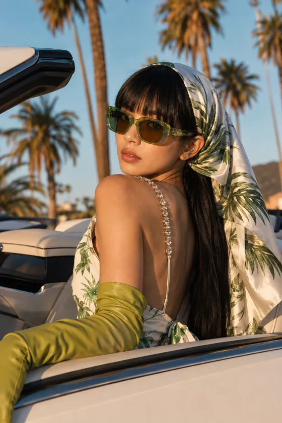 fashion portrait, shown with editorial photo styling