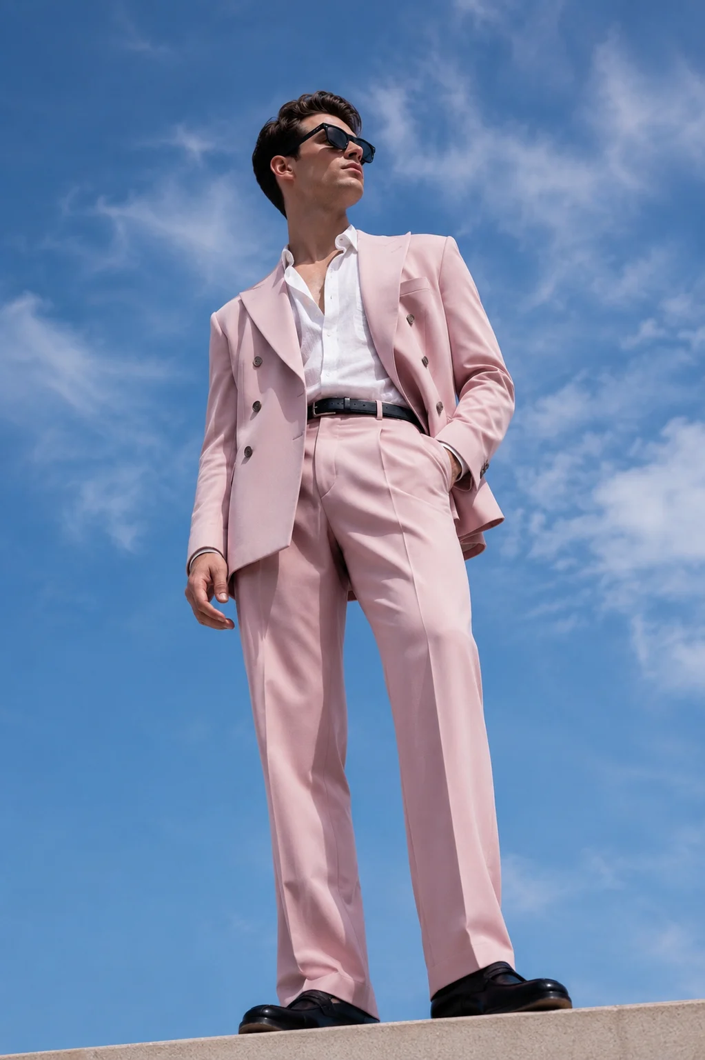 fashion portrait, shown with editorial photo styling