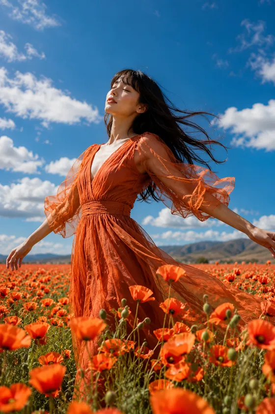 fashion portrait, shown with editorial photo styling