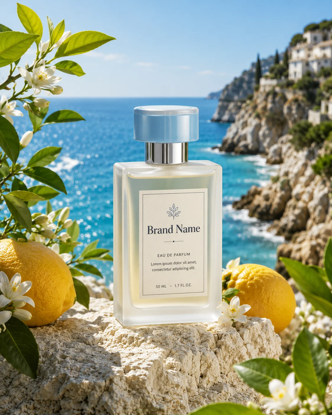 product product visual in beach ocean, shown with clean commercial styling