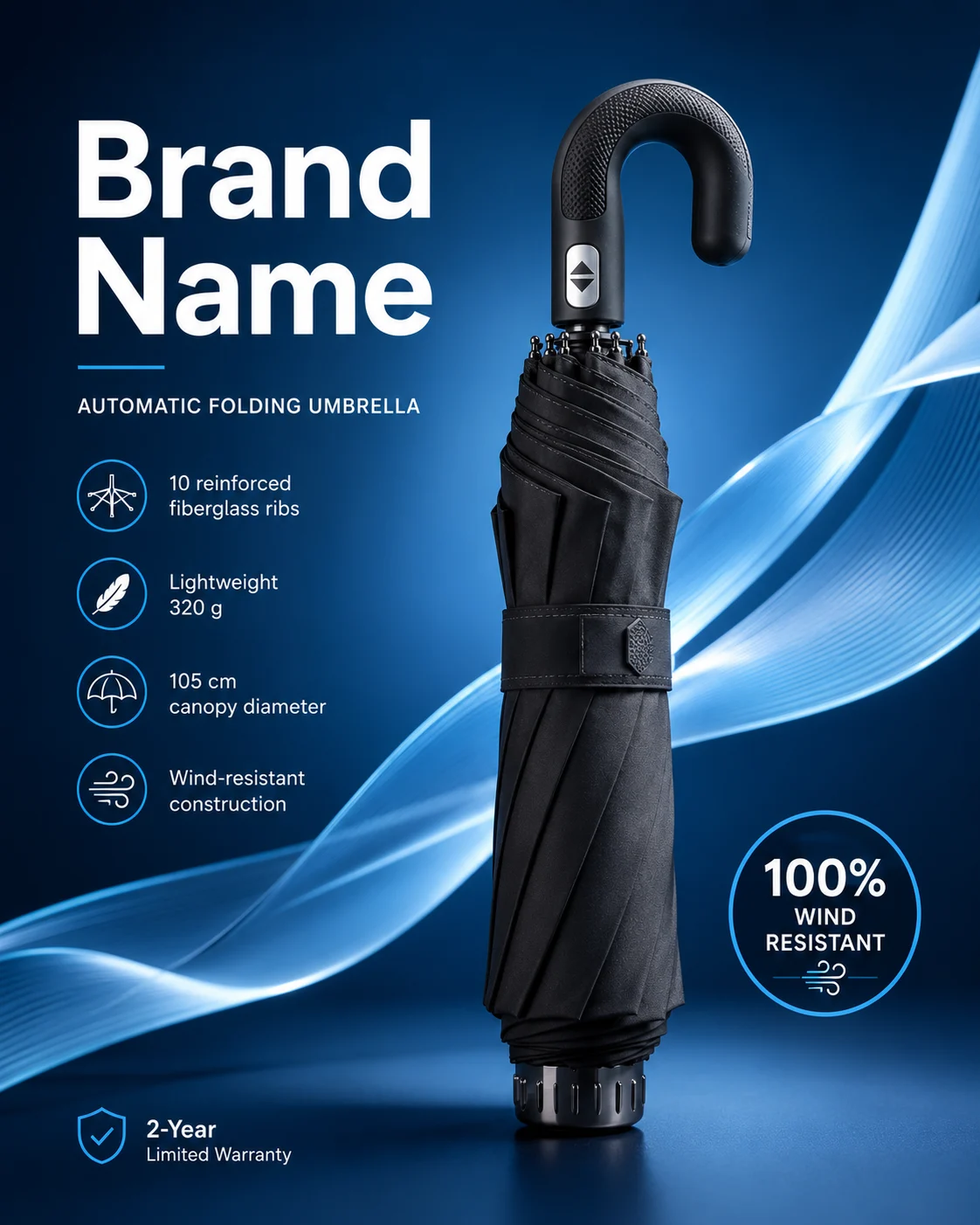 product product visual in studio, shown with clean commercial styling