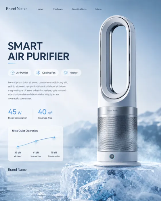 product product visual in home interior, shown with clean commercial styling