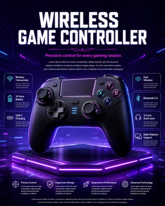 product product visual in studio, shown with clean commercial styling