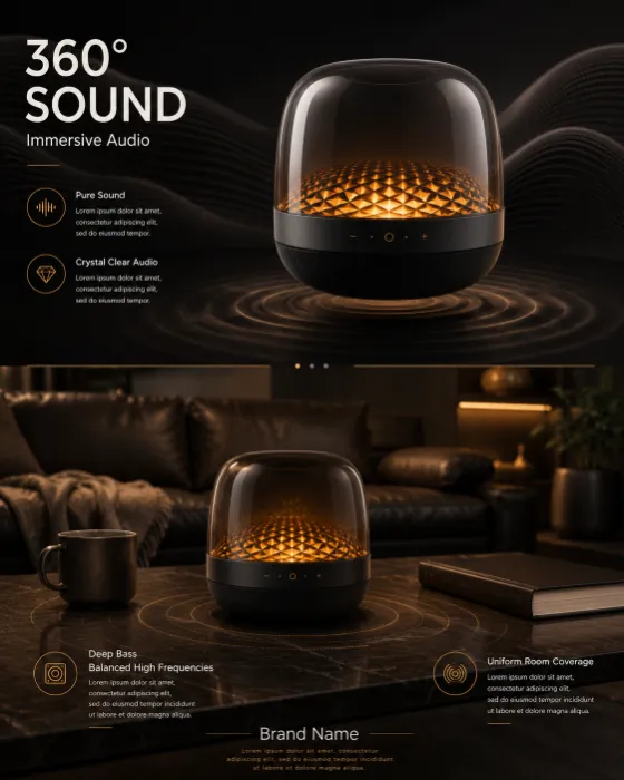 product product visual in studio, shown with clean commercial styling