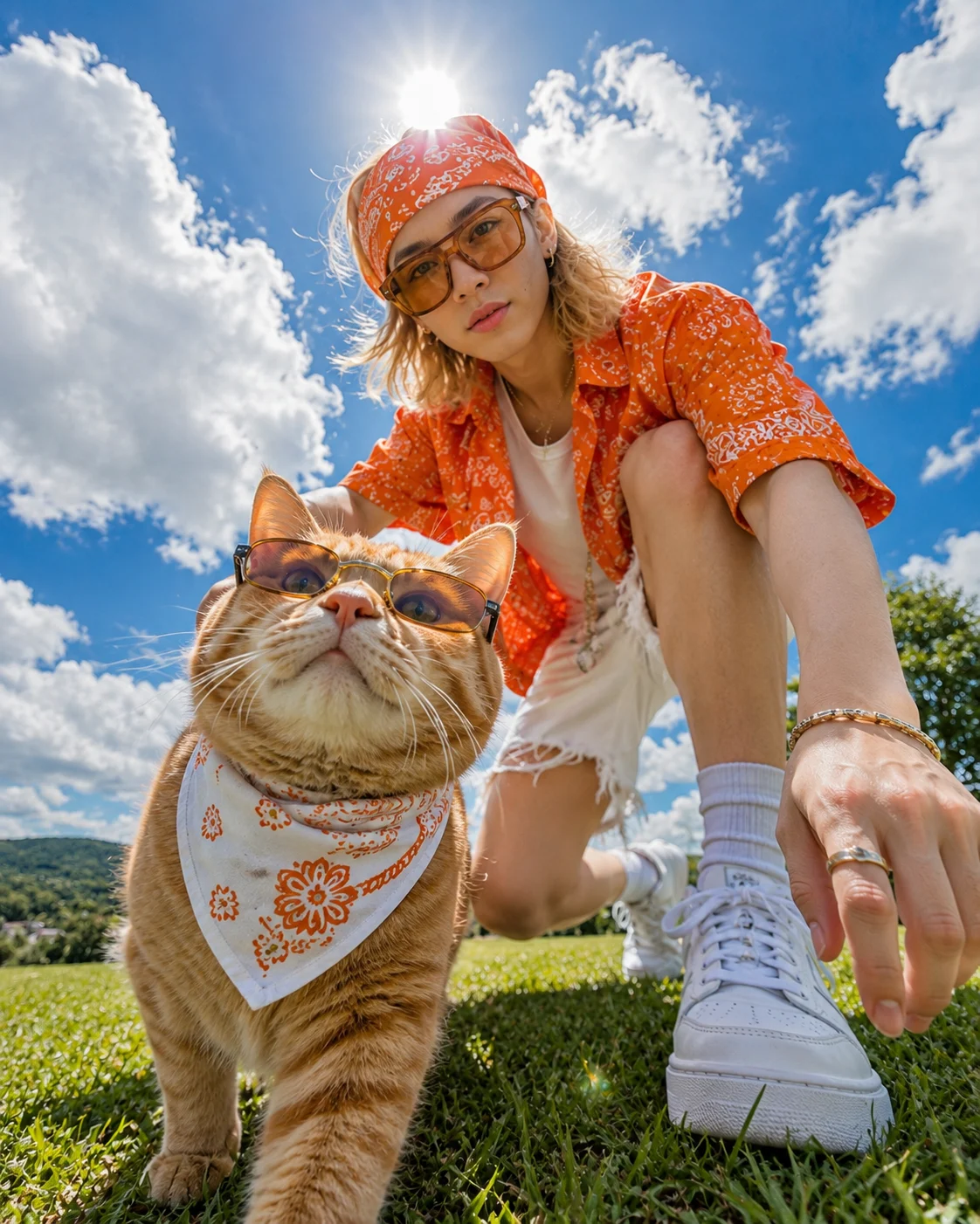 fashion portrait, shown with editorial photo styling